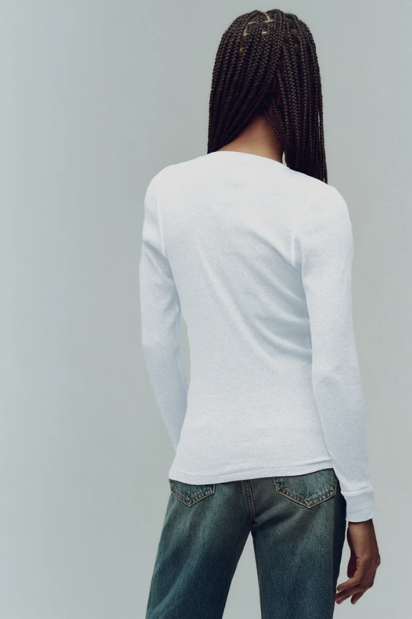 Rib Henley - White