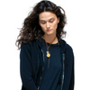 FREECITY Superfluff Lux Zip Hoodie - Deepspace/Cream