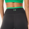 Vita F/L Legging - Caviar/Kelly Green