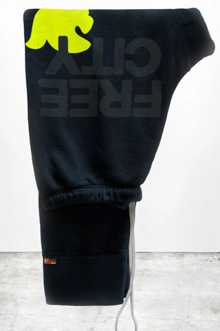 FREECITY Large 3/4 Sweats-Squidsink