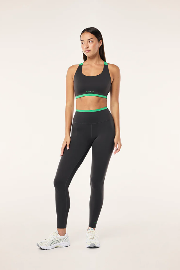 Vita F/L Legging - Caviar/Kelly Green