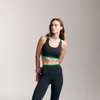 Vita F/L Legging - Caviar/Kelly Green