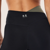 Wander Flare Legging - Black/Olive