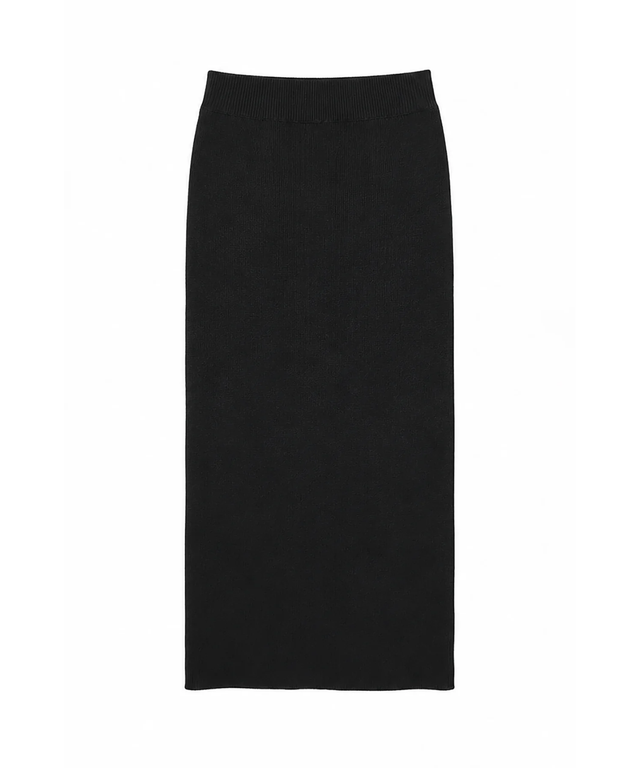 Knit Pick Skirt- Black