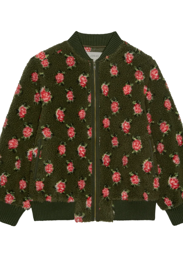 The Great Plush Bomber - Green Rose