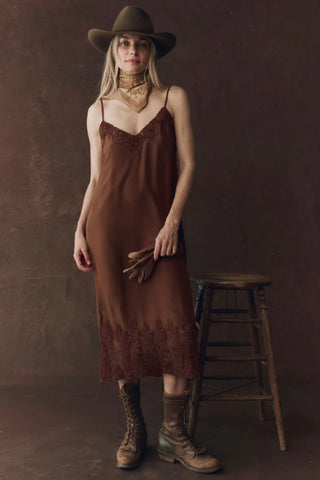 Legacy Dress- Chocolate