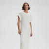 Cheston Relaxed Knit Dress - White