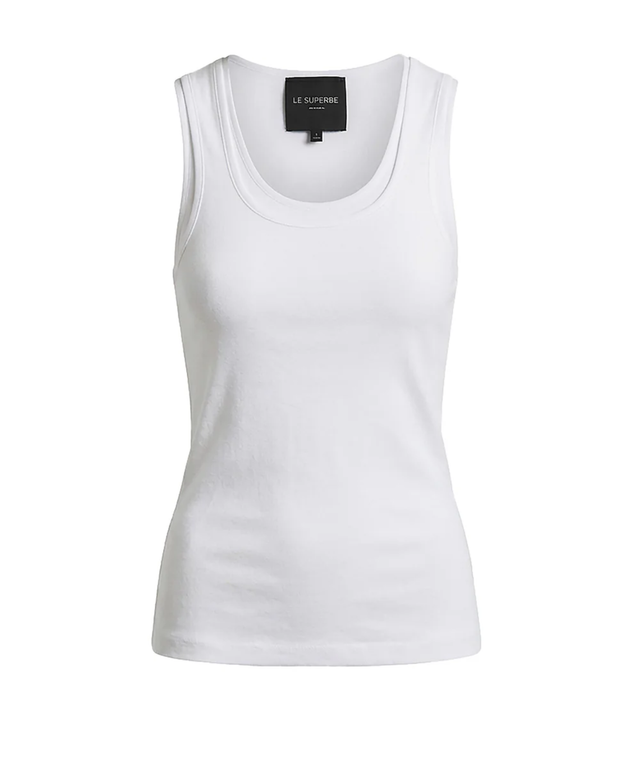 Two Timer Tank-Blanc