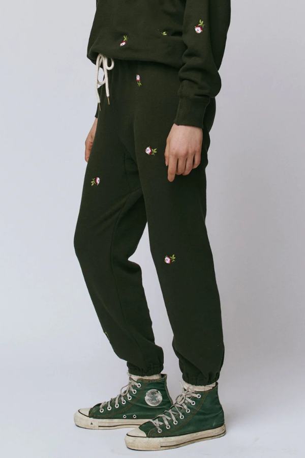 The Great Stadium Sweater - Green Rose