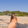 Janis Dress-Soft Peach