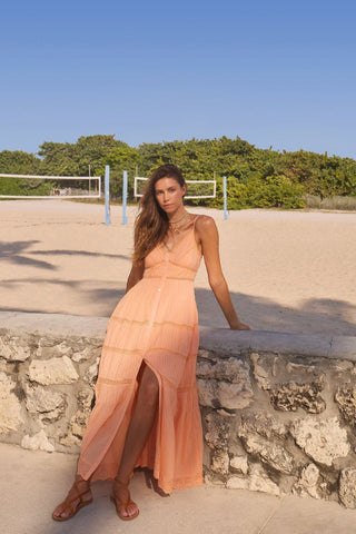 Janis Dress-Soft Peach