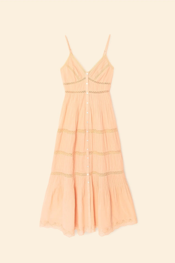 Janis Dress-Soft Peach