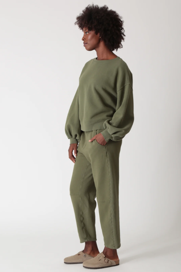 Barrel Sweatpant - Olive
