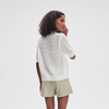 Ellie Knit Shirt-White