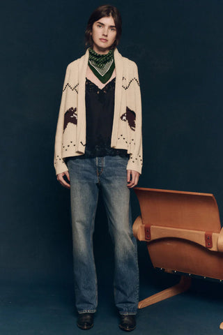 The Horse Lodge Cardigan - Cream