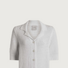 Ellie Knit Shirt-White