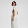 Cheston Relaxed Knit Dress - White