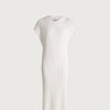 Cheston Relaxed Knit Dress - White
