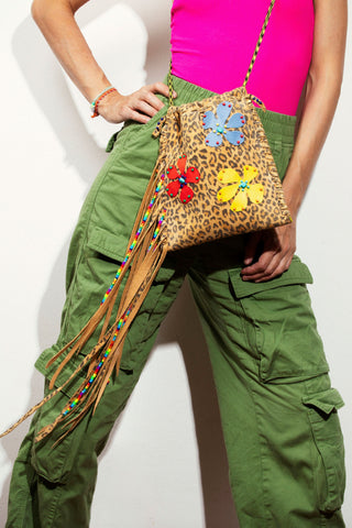 Aphrodite Bag - Floral/Leopard
