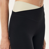 Wander F/L Legging-Black/Biscuit