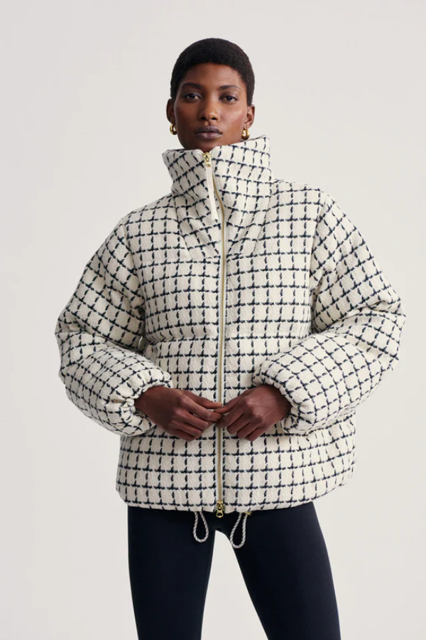 Eugene Check Short Puffer