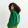 Genz Faux Fur Jacket - Dark Green