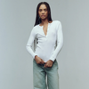 Rib Henley - White