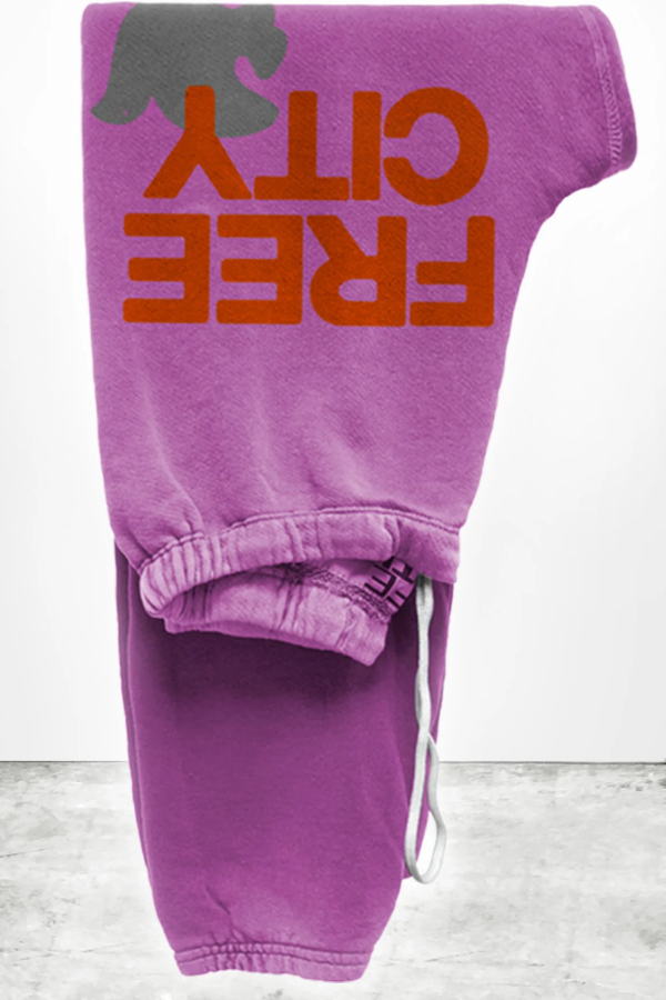 FREECITY Large Sweatpant - Pinkjuice