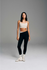 Wander F/L Legging-Black/Biscuit