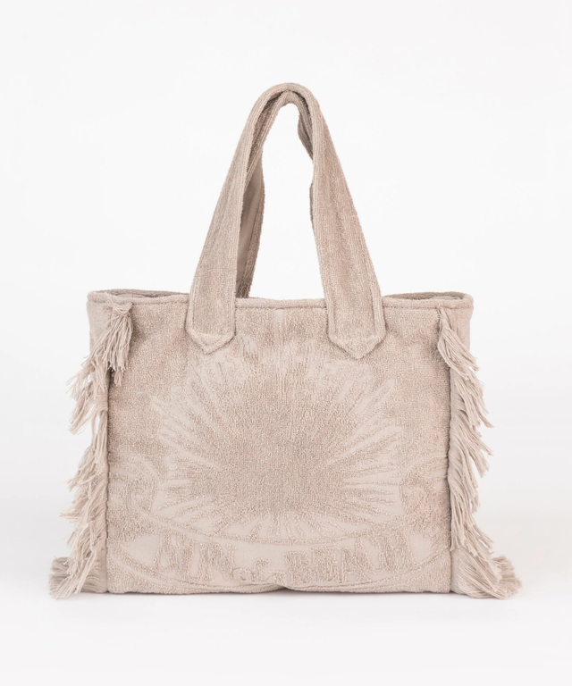 Mini Terry Tote Bag- Greige