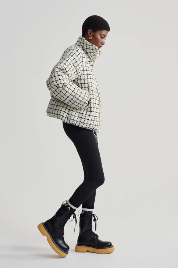 Eugene Check Short Puffer