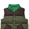 The Beckett Vest- Olive/Navy