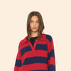 Benton Sweater - Red Blue