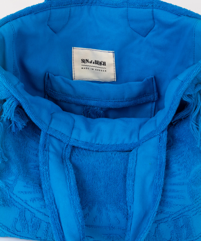 Mini Terry Tote Bag- Cousteau