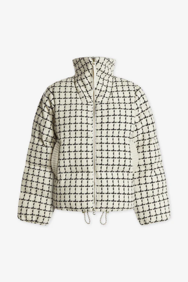 Eugene Check Short Puffer