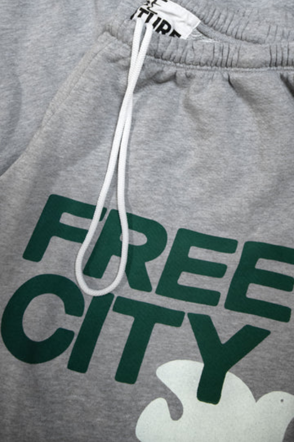 FREECITY Large Heather Sweatpant-Heather Army