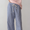 Stripe Pop Pant Navy