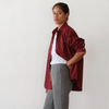 Sweater Rib Kick Flare - Charcoal Grey