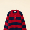 Benton Sweater - Red Blue