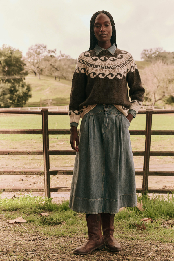 The Greek Key Pullover