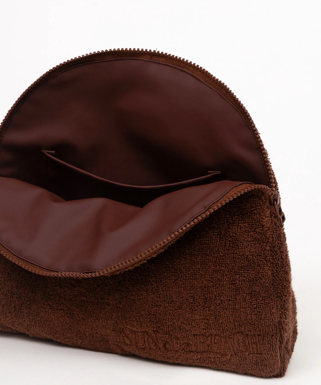 Large Luna Waterproof Pouch- Cacao