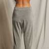 Holly Velour Sweatpant - Heather Grey