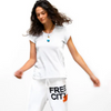 FREECITY Large Sweatpant-Chalk Orange