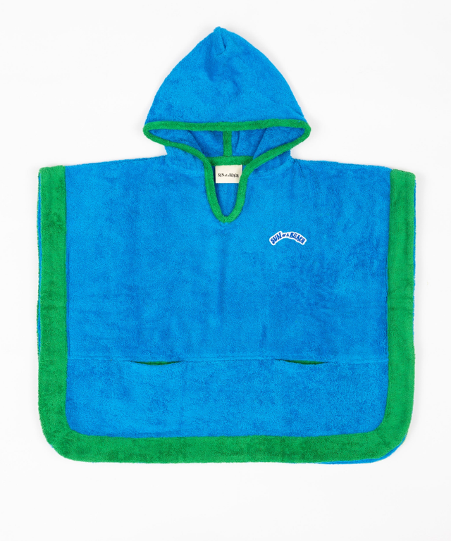 Kids Poncho- Cousteau