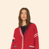 Carey Sweater - Red Blue