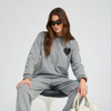 Heart Sweatshirt - Grey