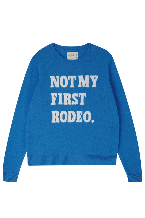 Cashmere Rodeo Crew - Blue