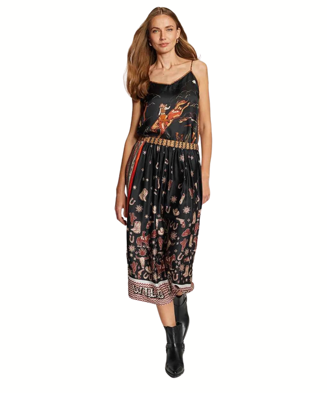 Vanessa Rodeo Midi Skirt