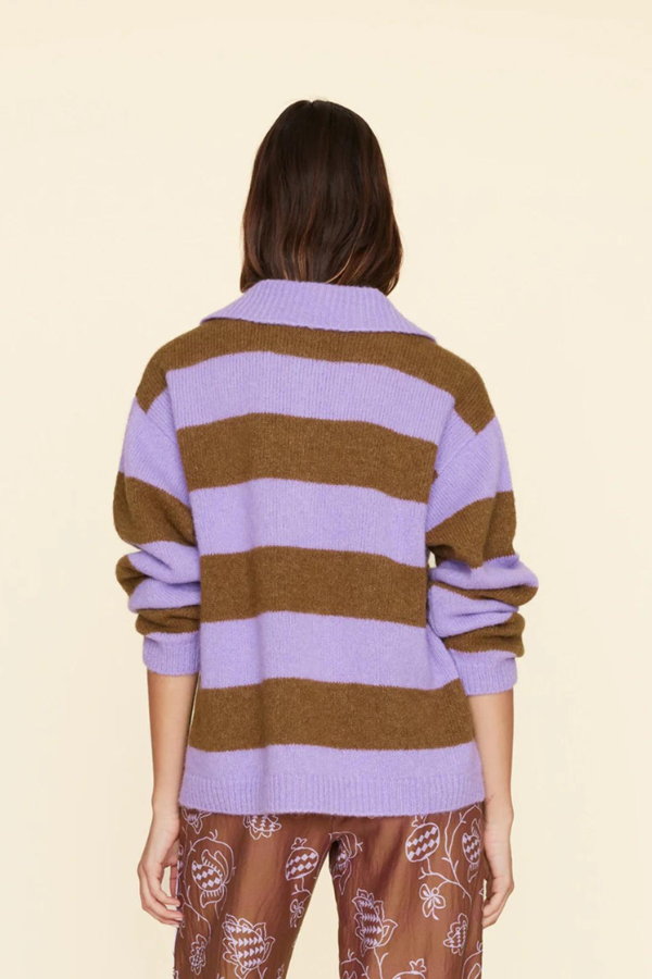 Benton Sweater - Violet Rust