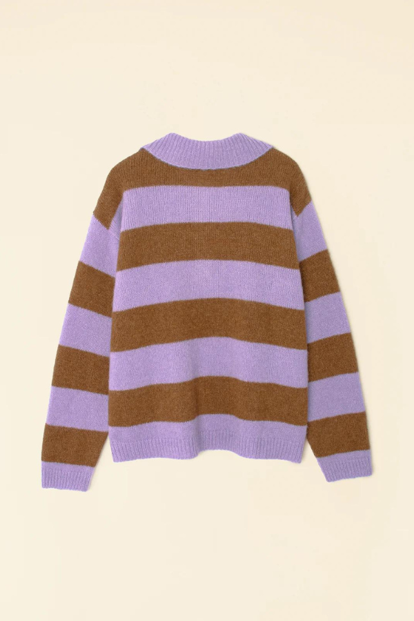 Benton Sweater - Violet Rust